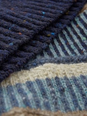 Celtic & Co. Mens Blue Statement Donegal Jumper - Image 8 of 8