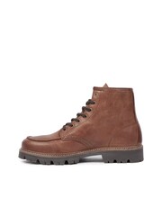 Celtic & Co. Mens Toe Stitch Lace Up Brown Boots - Image 2 of 6