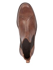 Celtic & Co. Mens Chelsea Brogue Brown Boots - Image 5 of 6