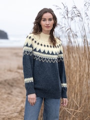 Celtic & Co. Blue Diamond Jumper - Image 2 of 6