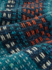 Celtic & Co. Float Print Stitch Yoke Donegal Jumper - Image 7 of 8