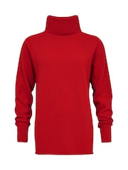 Celtic & Co. Geelong Slouch Roll Neck Jumper - Image 3 of 5