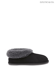 Celtic & Co. Mens Sheepskin Bootee Slippers - Image 7 of 7