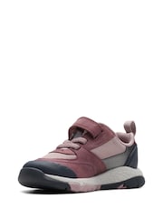 Clarks Red Leather Steggy Stride Toddler Shoes - Image 2 of 4