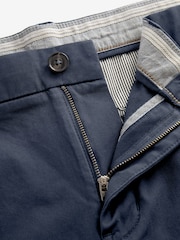 Mid Blue Straight Fit Stretch Chinos Shorts - Image 5 of 5