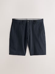 Albastru deschis - Croi drept - Pantaloni scurți elastici cu Pantaloni chino - Imaginea 6 din 9