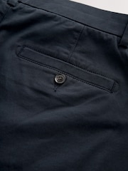 Albastru deschis - Croi drept - Pantaloni scurți elastici cu Pantaloni chino - Imaginea 9 din 9