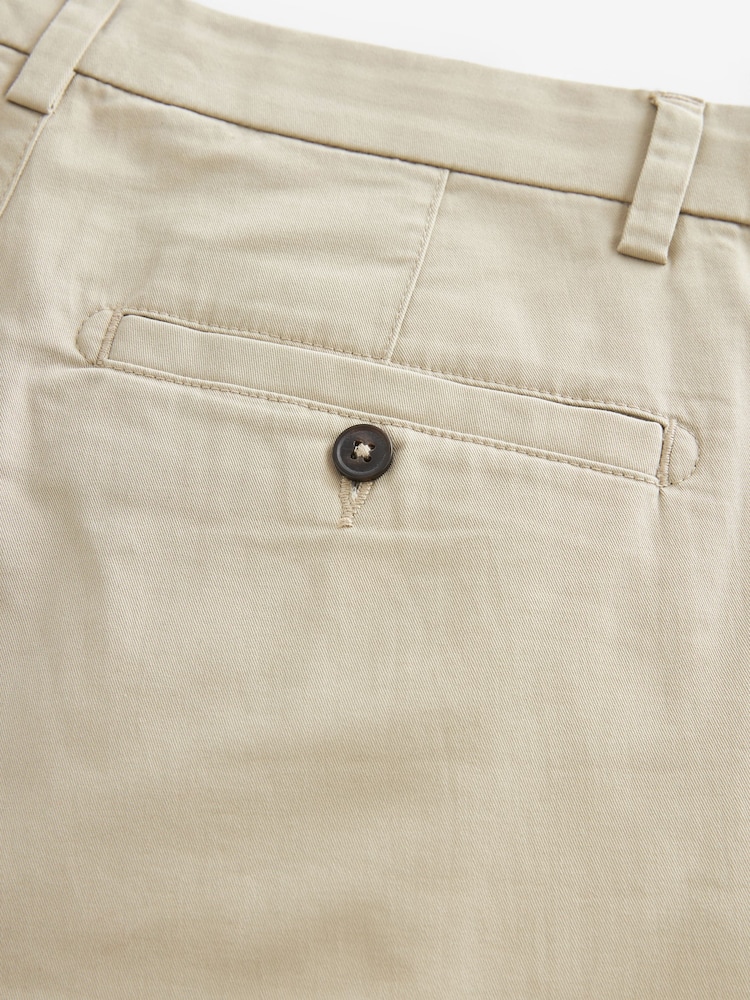 Stone Straight Fit Stretch Chinos Shorts - Image 7 of 8