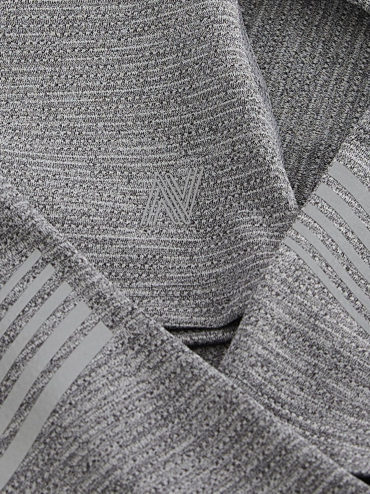 Grey Textured Base Layer Long Sleeve Top (3-16yrs) - Image 3 of 3