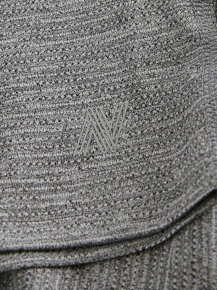 Grey Textured Base Layer Short Sleeve Top (3-16yrs) - Image 3 of 3