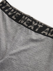 Grey Textured Base Layer Shorts (3-16yrs) - Image 3 of 3