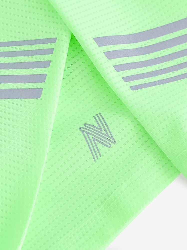 Fluro Yellow Base Layer Long Sleeve Top (3-16yrs) - Image 3 of 3
