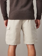 Bone Drawstring Waist Cargo Shorts - Image 3 of 6