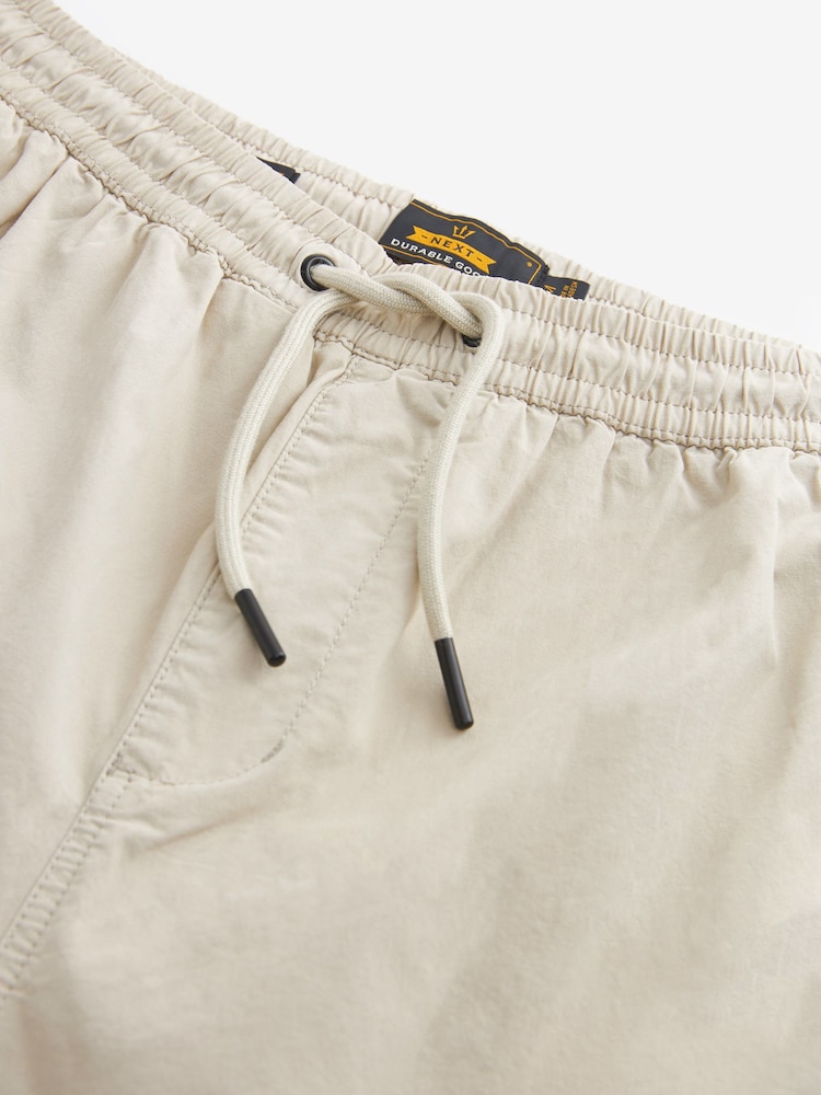 Bone Drawstring Waist Cargo Shorts - Image 6 of 6