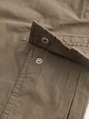 Dark Stone Drawstring Waist Cargo Shorts - Image 11 of 12