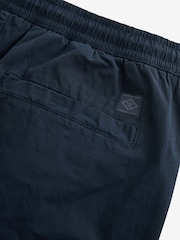 Navy Blue Drawstring Waist Cargo Shorts - Image 6 of 8
