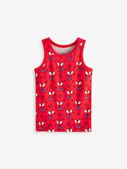 Spider-Man Red License 100% Cotton Vests 3 Pack (1.5-10yrs) - Image 2 of 6