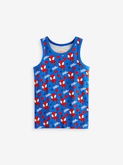 Spider-Man Red License 100% Cotton Vests 3 Pack (1.5-10yrs) - Image 4 of 6