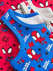 Spider-Man Red License 100% Cotton Vests 3 Pack (1.5-10yrs) - Image 6 of 6