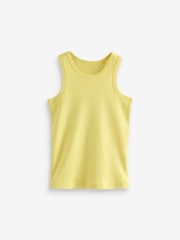 Pastel 100% Cotton Vests 5 Pack (1.5-16yrs) - Image 7 of 8