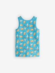 Bluey - Pack de 3 camisetas sin mangas con licencia de algodón 100% (1,5-8 años) - Imagen 3 de 6