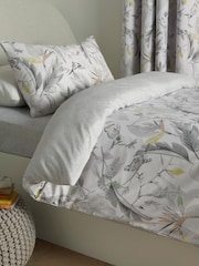 Little Knightley Grey Peru Duvet Cover  Pillowcase Set - Image 1 of 3