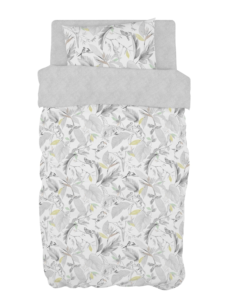 Little Knightley Grey Peru Duvet Cover  Pillowcase Set - Image 3 of 3