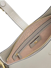 Radley London Grey Linden Gardens Large Ziptop Shoulder Bag - Image 4 of 4
