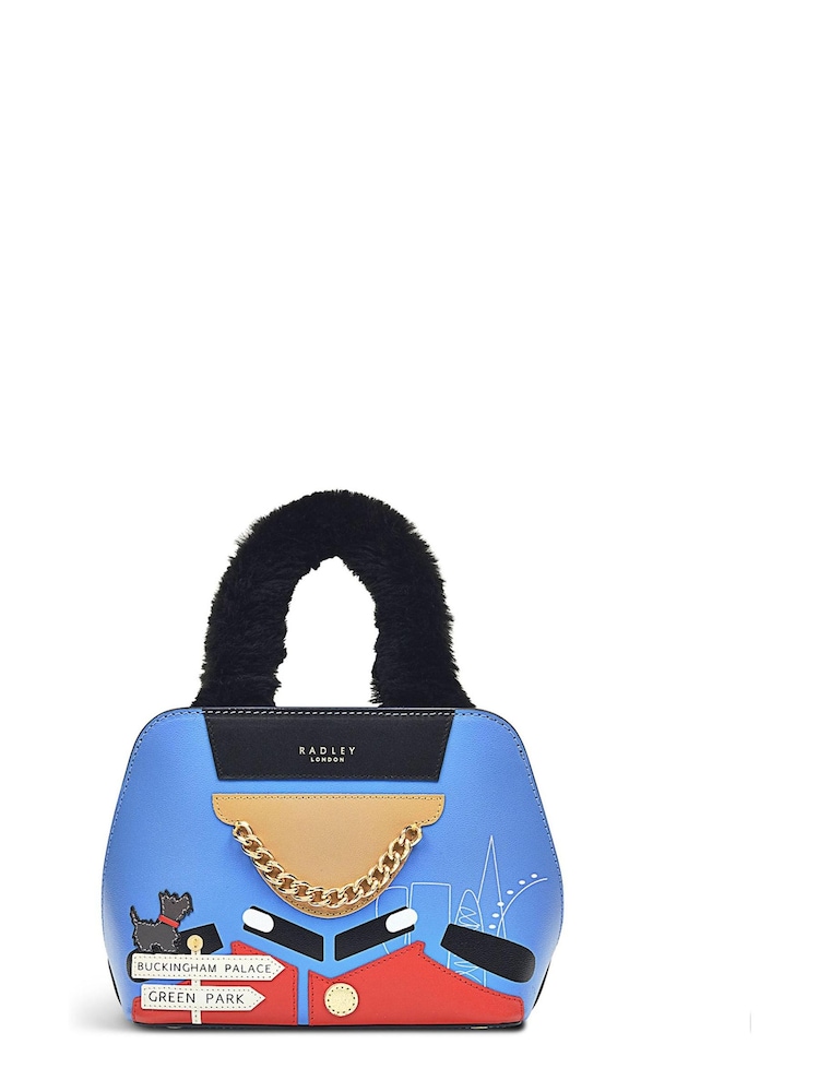 Radley London Blue The Anniversary Minis Small Zip-Top Grab Bag - Image 1 of 7 Radley London Blue The Anniversary Minis Small Zip-Top Grab Bag - Image 1 of 7