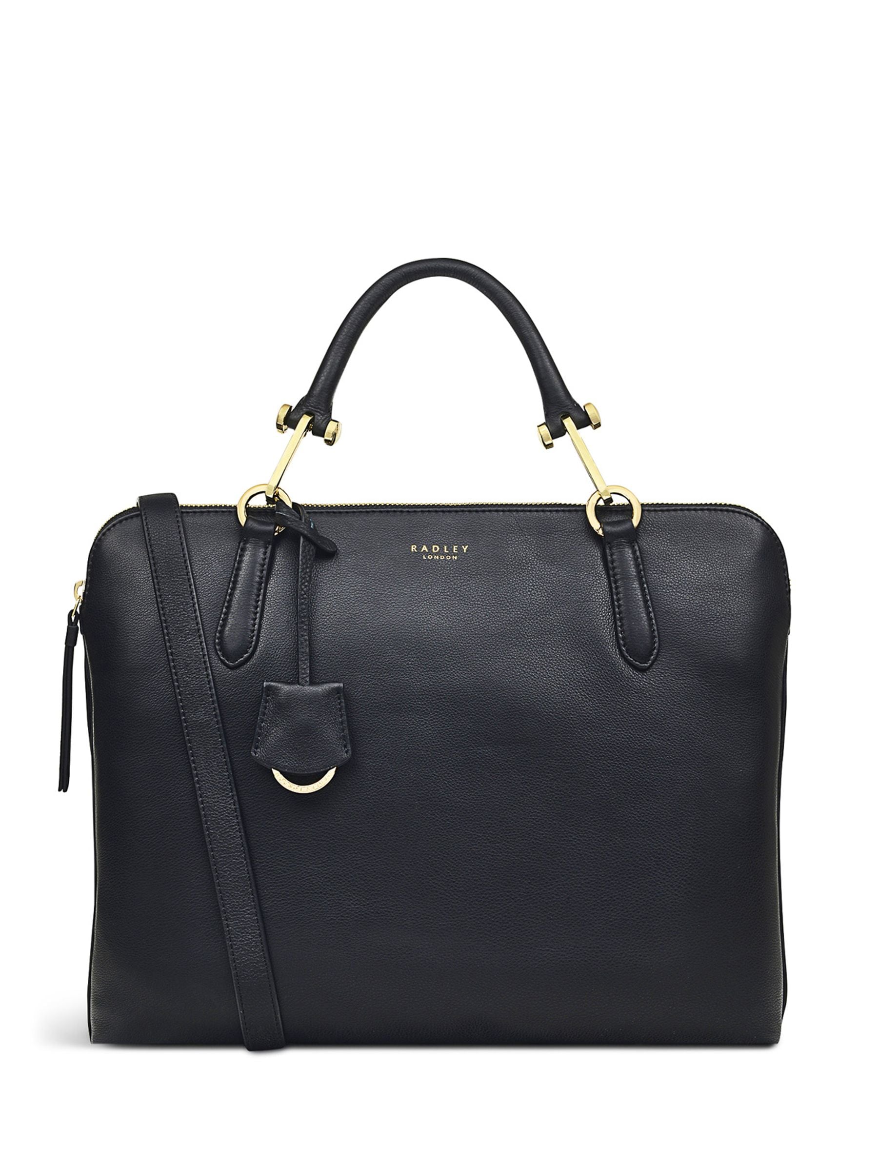 Buy Radley London Commute Street Large Laptop Grab Black Bag from Next Luxembourg