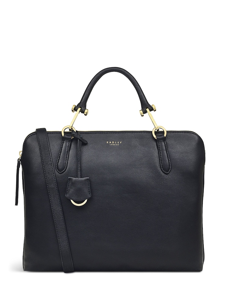 Radley London Commute Street Large Laptop Grab Black Bag - Image 1 of 7