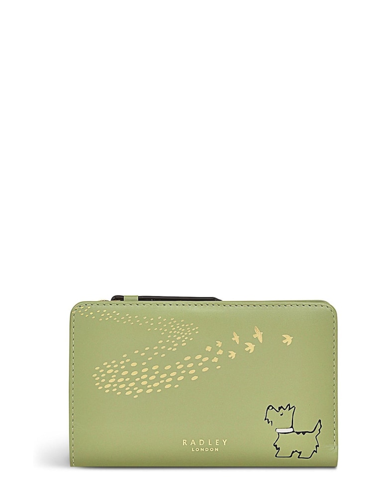 Radley London Green Take Flight Medium Bifold Purse - Image 1 of 4
