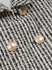 Reiss Multi Junip 9-14 yrs Tweed Double Breasted Dress - Image 2 of 5