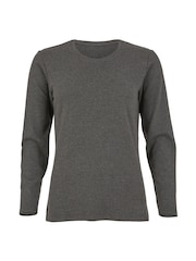 Celtic & Co. Grey  Cotton Long Sleeve T-Shirt - Image 2 of 4