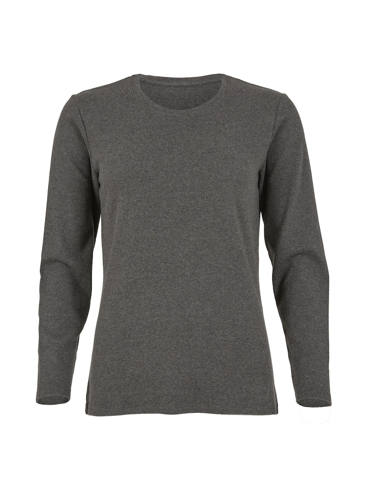 Celtic & Co. Grey  Cotton Long Sleeve T-Shirt - Image 2 of 4