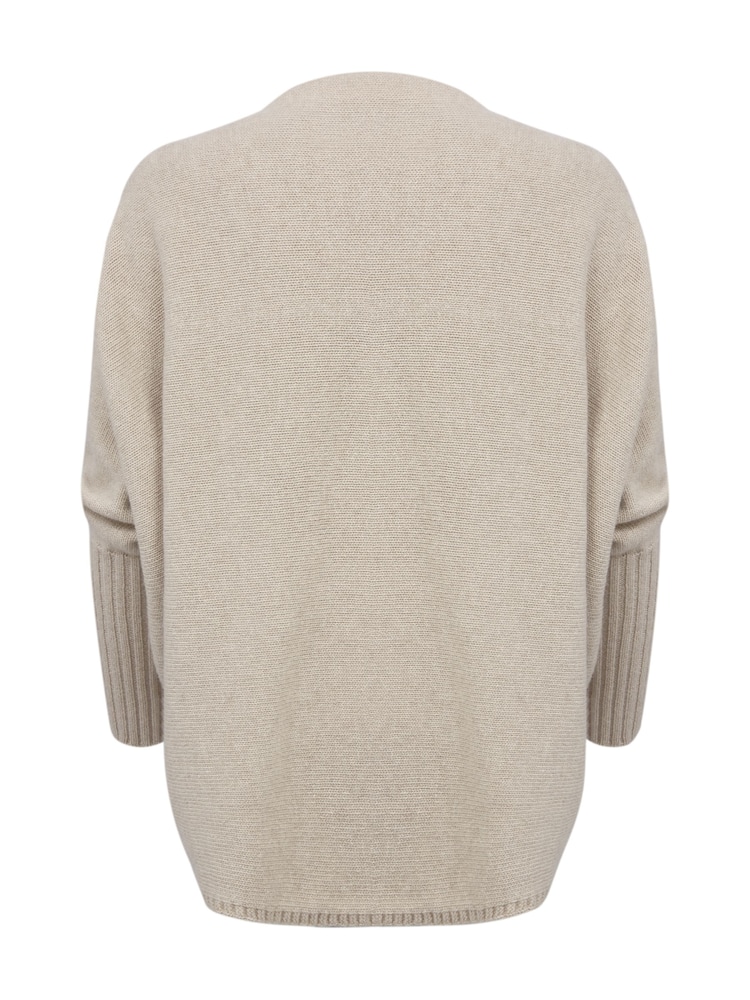 Celtic & Co. Natural Supersoft Cocoon Cardigan - Image 4 of 4