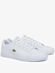 Lacoste Lerond White Trainers - Image 2 of 6