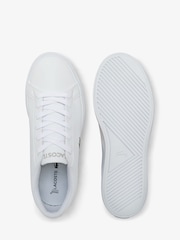 Lacoste Lerond White Trainers - Image 4 of 6