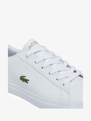 Lacoste Lerond White Trainers - Image 6 of 6