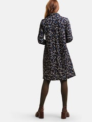 Regatta Blue Orla Kiely Long Sleeve Midi Dress - Image 2 of 4
