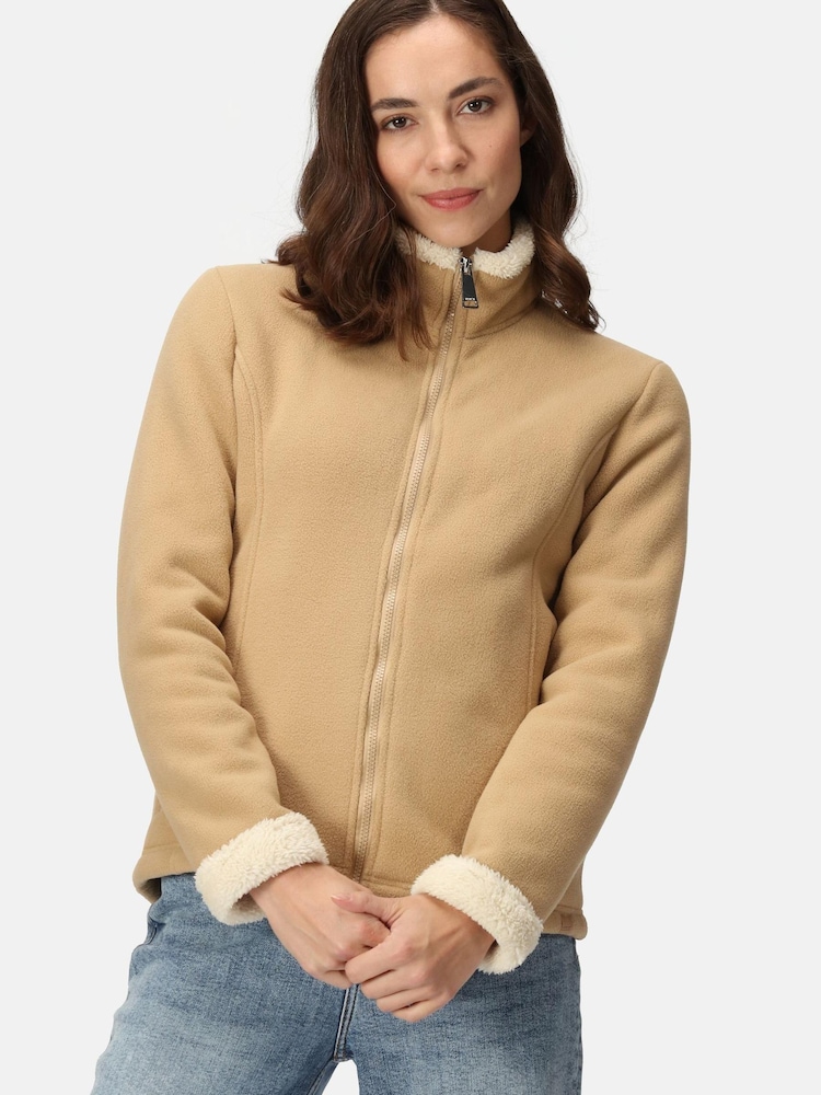 Regatta Blue Kallye II Full Zip Fluffy Teddy Fleece - Image 2 of 9