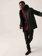 Regatta Black Sterlings IV Waterproof Jacket - Image 3 of 9