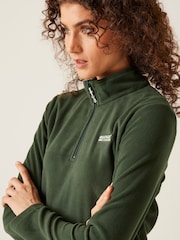 Verde - Polar ligero con media cremallera para mujer Sweetheart de Regatta - Imagen 4 de 8