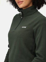 Verde - Polar ligero con media cremallera para mujer Sweetheart de Regatta - Imagen 5 de 8