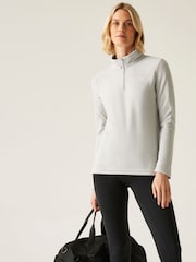 Gris - Polar ligero con media cremallera para mujer Sweetheart de Regatta - Imagen 1 de 8