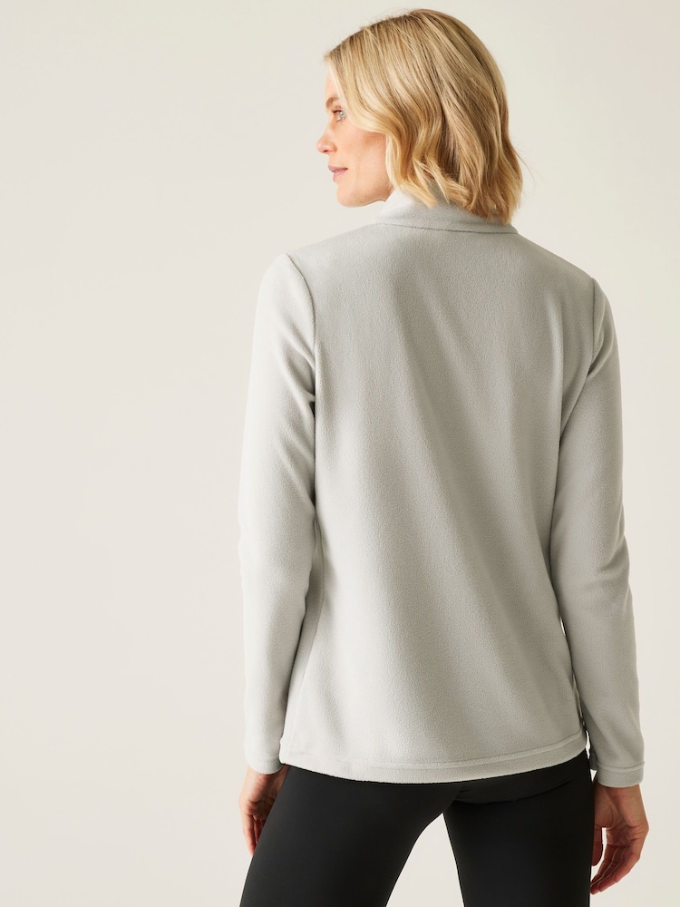 Regatta Grey Womens Sweetheart Lightweight Half-Zip Fleece - Image 2 of 7 Regatta Grey Womens Sweetheart Lightweight Half-Zip Fleece - Image 2 of 7