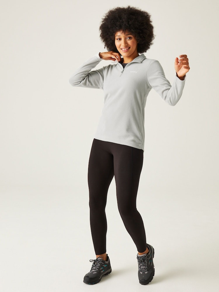 Regatta Grey Womens Sweetheart Lightweight Half-Zip Fleece - Image 4 of 8