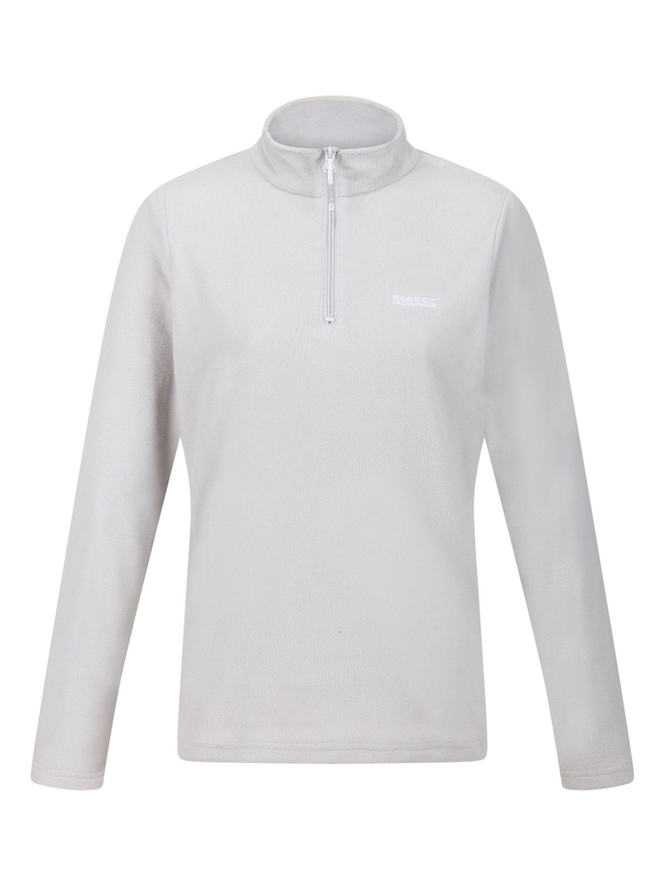 Regatta Grey Womens Sweetheart Lightweight Half-Zip Fleece - Image 6 of 8