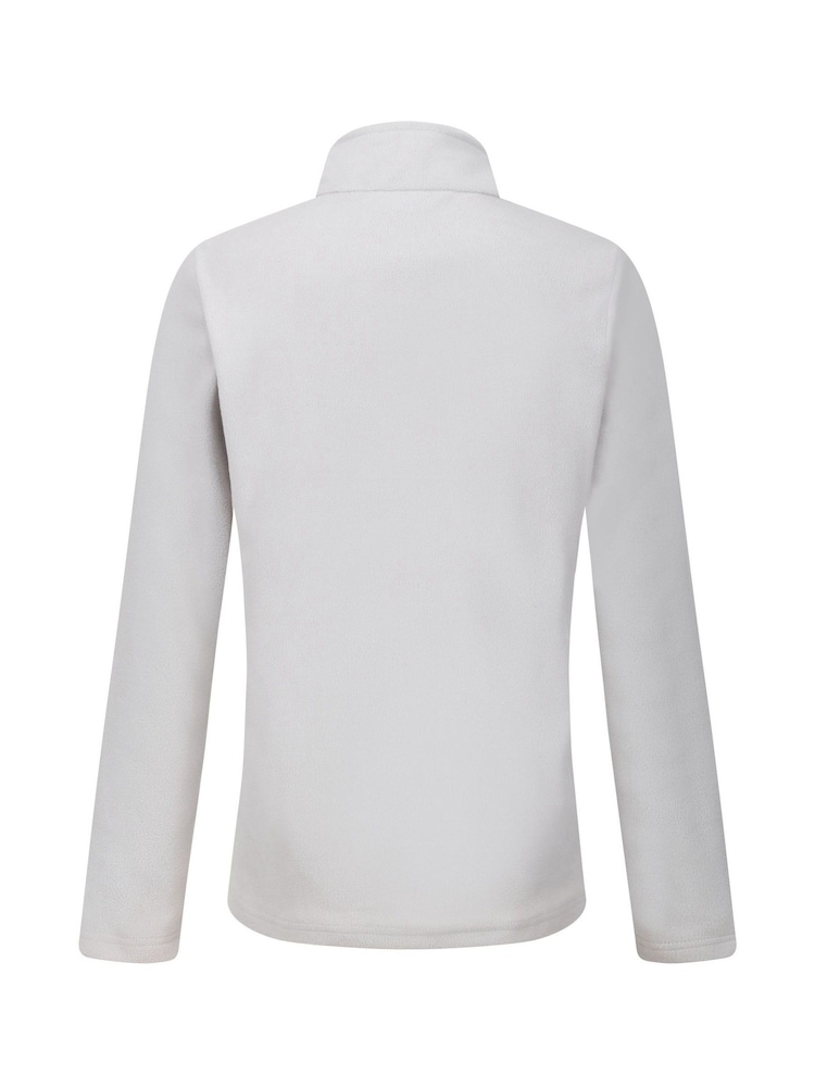 Regatta Grey Womens Sweetheart Lightweight Half-Zip Fleece - Image 7 of 8