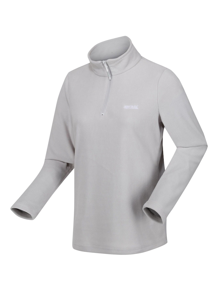 Regatta Grey Womens Sweetheart Lightweight Half-Zip Fleece - Image 7 of 7 Regatta Grey Womens Sweetheart Lightweight Half-Zip Fleece - Image 7 of 7